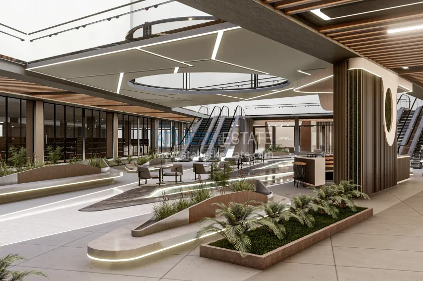 Строящийся коммерческий центр в Анталии, район Аксу 21