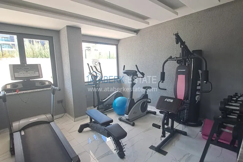 Квартира 1+1 с новой мебелью и видом на море в Алании, район Каргыджак – 350 метров от побережья 8