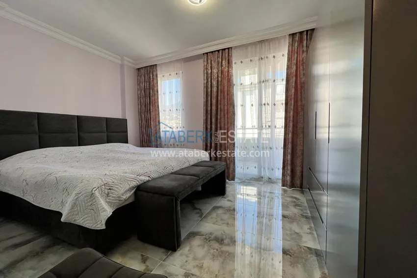 Приобрести Квартира 2+1 с мебелью и застеклённым балконом в центре Алании – район пляжа Клеопатра 8