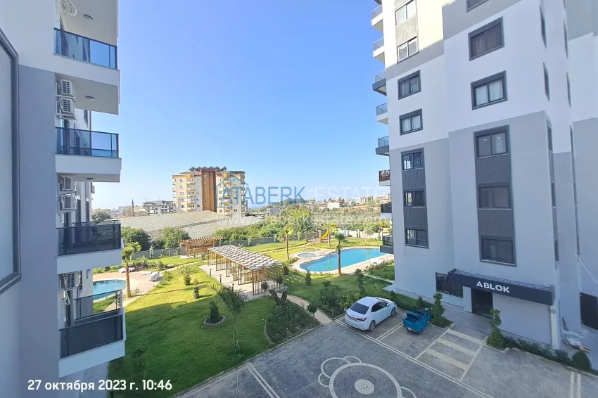 Приобрести Квартира 1+1 с качественной чистовой отделкой и бытовой техникой в новом комплексе – Алания, район Авсаллар  8 