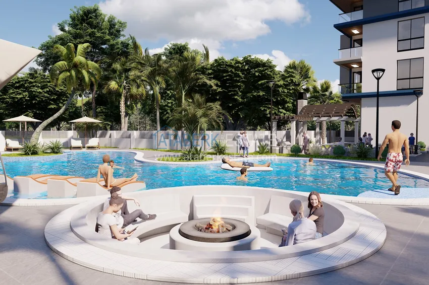 Старт продаж! Новый инвестиционно-привлекательный проект в районе Паяллар, Алания 8 