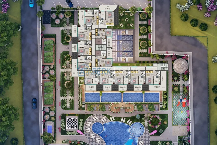 Купить дешево Старт продаж – минимальные цены! Квартиры в Газипаше на этапе котлована 10 