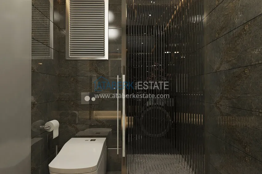 Приобрести Новый проект жилого комплекса в верхней части района Оба – Чиплаклы, Алания 9 