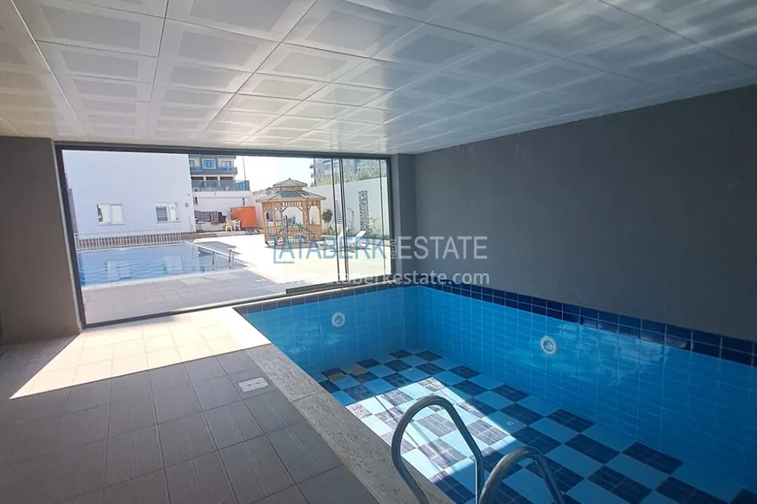 Квартира 1+1 с новой мебелью и видом на море в Алании, район Каргыджак – 350 метров от побережья 9