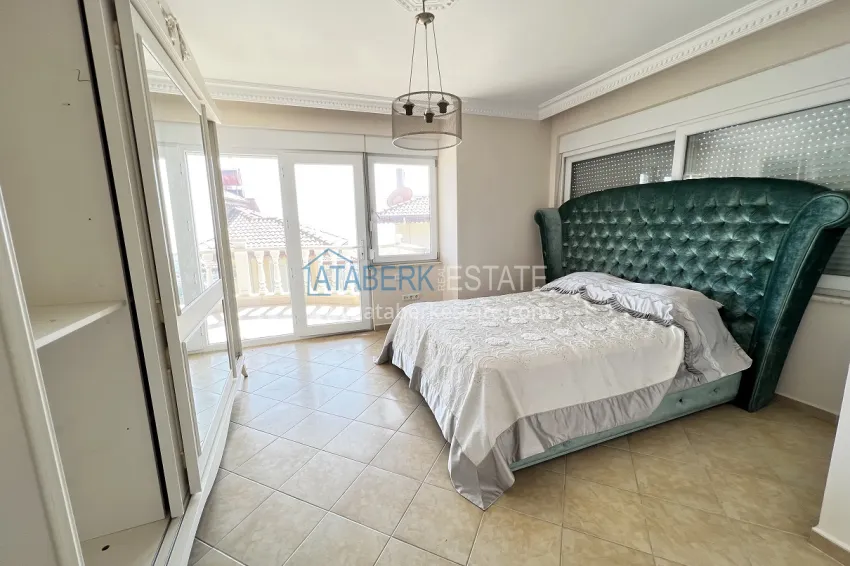 Приобрести Вилла в Алании район Тепе, меблированная с право на получение гражданства 5 