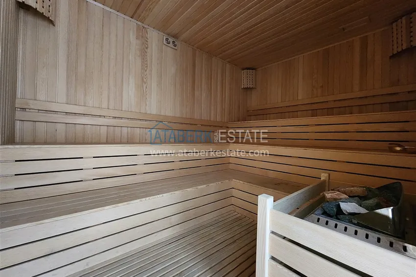 Пентхаус-дуплекс 2+1 меблированный с видом на горы и частично море, район Авсаллар – Алания 18 