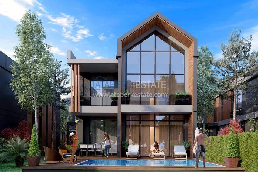 Виллы от застройщика в Анталии, район Дошемеалты с возможностью получения гражданства 10 