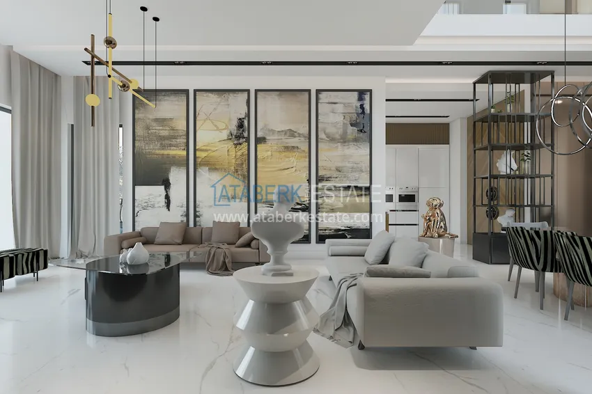 Приобрести Виллы от застройщика в Анталии, район Дошемеалты с возможностью получения гражданства 2 