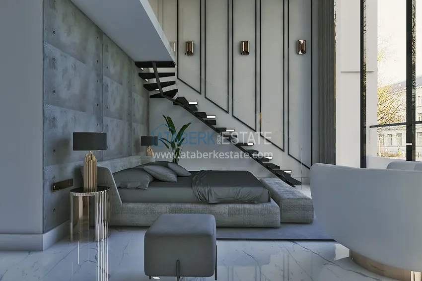 Приобрести Виллы от застройщика в Анталии, район Дошемеалты с возможностью получения гражданства 42 