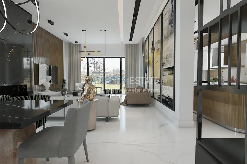 Приобрести Виллы от застройщика в Анталии, район Дошемеалты с возможностью получения гражданства 4 