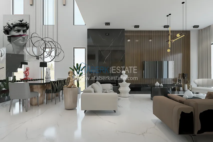 Приобрести Виллы от застройщика в Анталии, район Дошемеалты с возможностью получения гражданства 6 