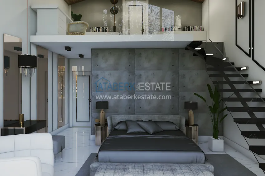 Приобрести Виллы от застройщика в Анталии, район Дошемеалты с возможностью получения гражданства 47 