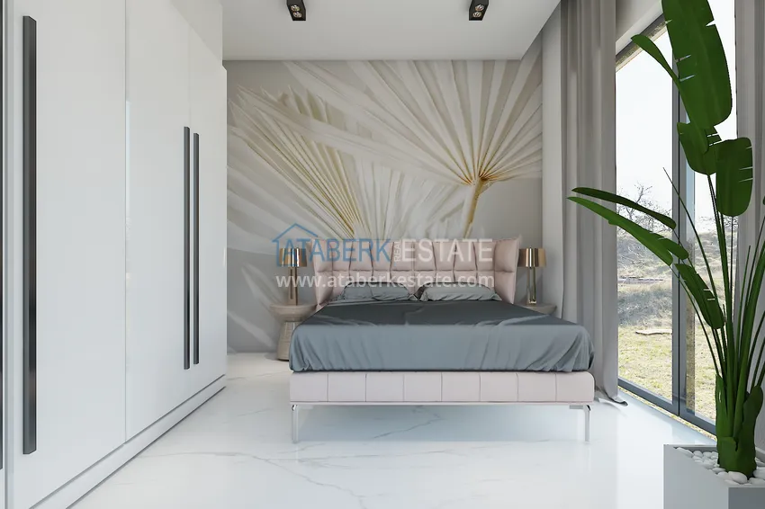 Приобрести Виллы от застройщика в Анталии, район Дошемеалты с возможностью получения гражданства 25 