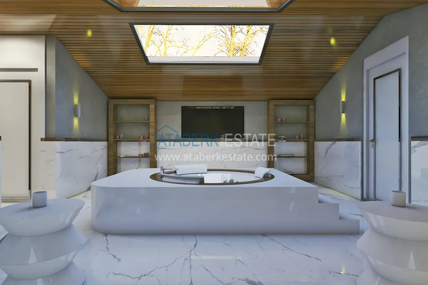 Приобрести Виллы от застройщика в Анталии, район Дошемеалты с возможностью получения гражданства 53 