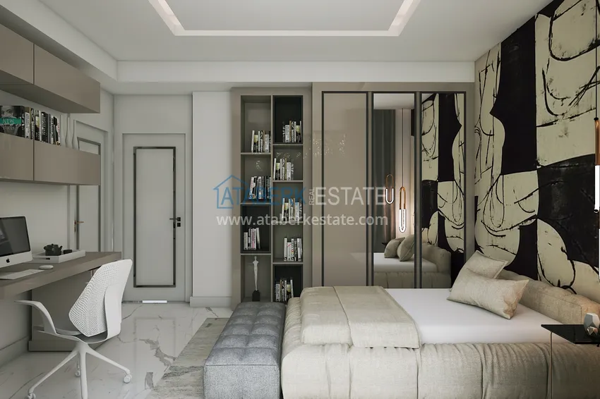 Приобрести Виллы от застройщика в Анталии, район Дошемеалты с возможностью получения гражданства 27 