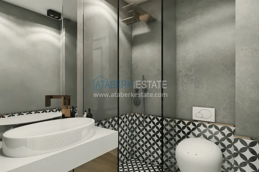 Приобрести Виллы от застройщика в Анталии, район Дошемеалты с возможностью получения гражданства 30 