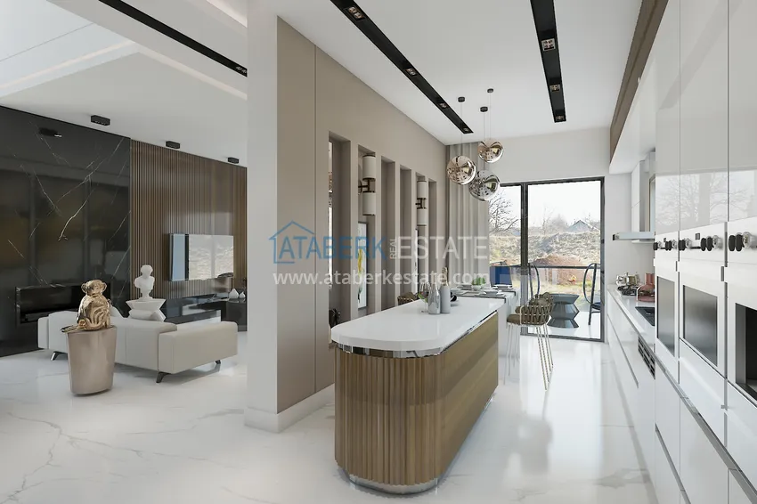 Приобрести Виллы от застройщика в Анталии, район Дошемеалты с возможностью получения гражданства 21 