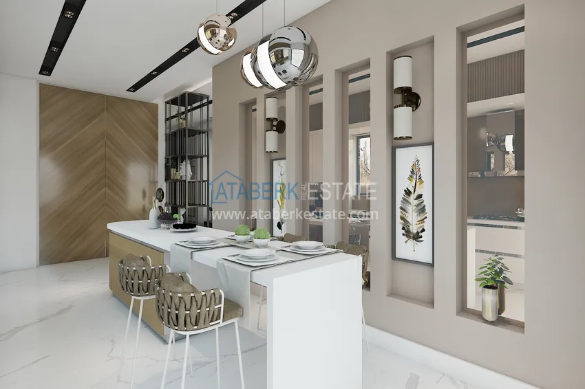 Приобрести Виллы от застройщика в Анталии, район Дошемеалты с возможностью получения гражданства 22 