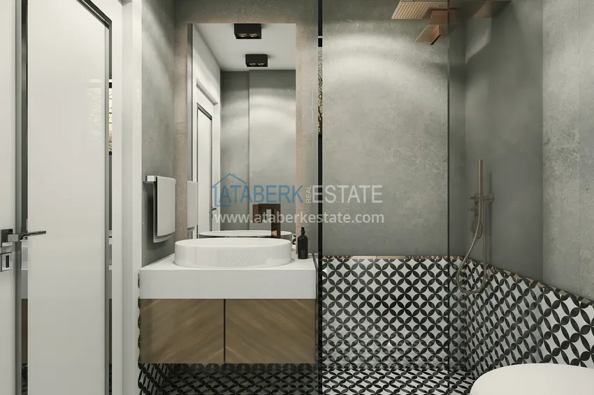 Приобрести Виллы от застройщика в Анталии, район Дошемеалты с возможностью получения гражданства 36 