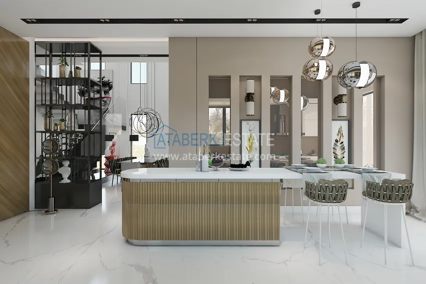 Приобрести Виллы от застройщика в Анталии, район Дошемеалты с возможностью получения гражданства 23 