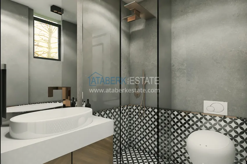 Приобрести Виллы от застройщика в Анталии, район Дошемеалты с возможностью получения гражданства 37 