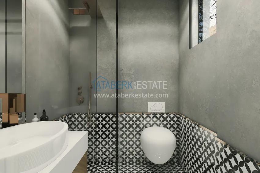 Приобрести Виллы от застройщика в Анталии, район Дошемеалты с возможностью получения гражданства 38 