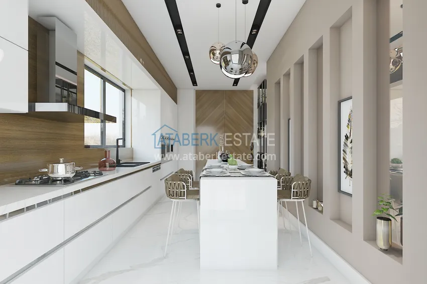 Приобрести Виллы от застройщика в Анталии, район Дошемеалты с возможностью получения гражданства 24 