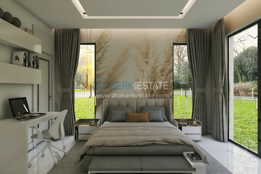 Приобрести Виллы от застройщика в Анталии, район Дошемеалты с возможностью получения гражданства 35 