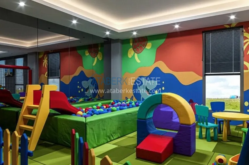 Квартира 1+1 от собственника в жилом комплексе с инфраструктурой отельного типа район Томюк – Мерсин 22 