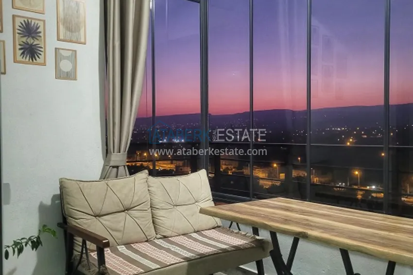 Приобрести Квартира 2+1 меблированная с техникой и видом на море и горы Томюк – Мерсин 15 