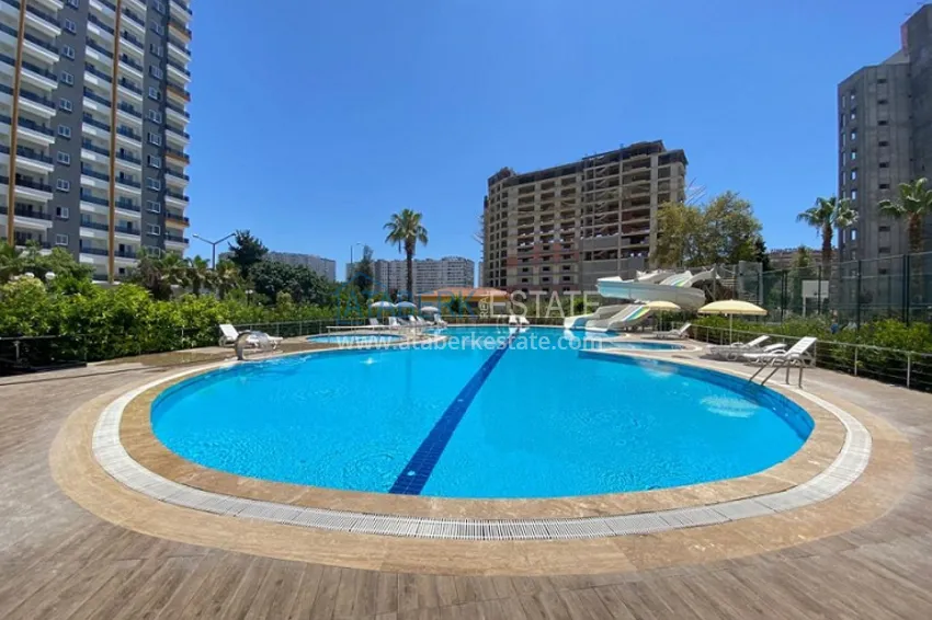 Квартира 2+1 меблированная с техникой и видом на море и горы Томюк – Мерсин 4 