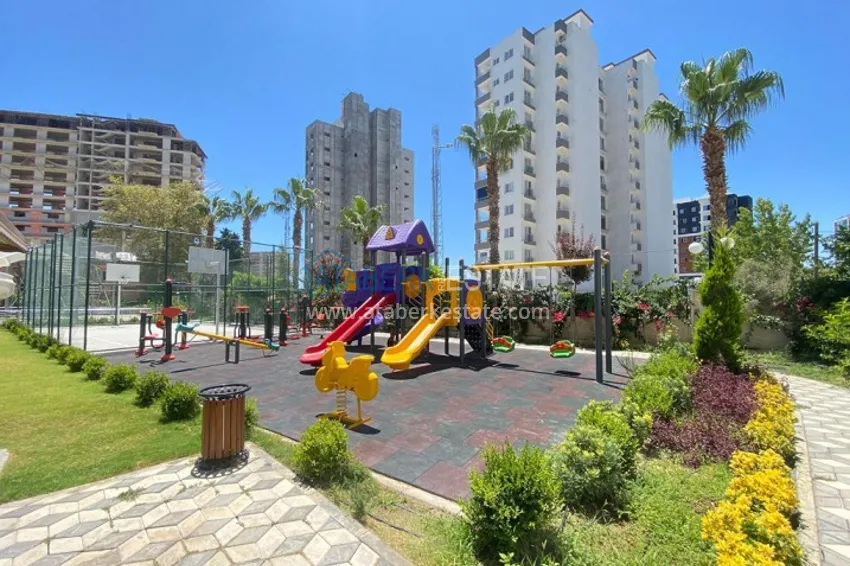 Квартира 2+1 меблированная с техникой и видом на море и горы Томюк – Мерсин 7 