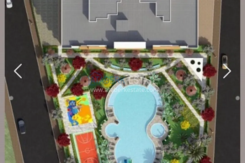 Квартира 2+1 меблированная с техникой и видом на море и горы Томюк – Мерсин 9 