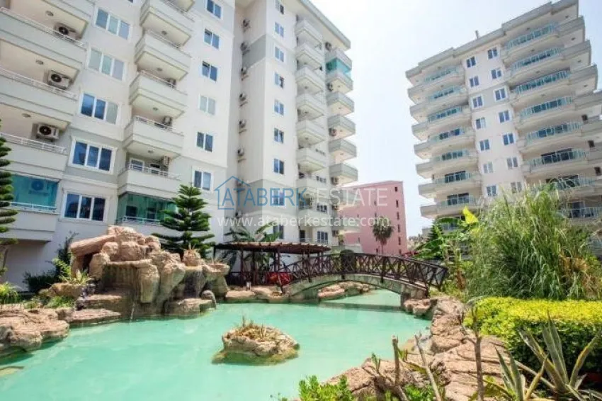 Квартира 2+1 в Алании район Тосмур, меблированная с застекленным балконом. Недвижимость под ВНЖ 1 