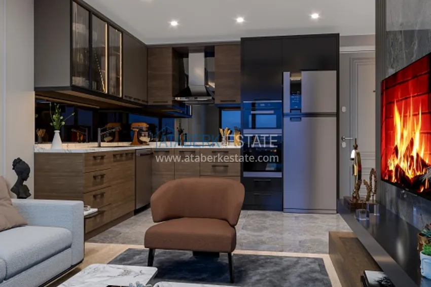 Приобрести Квартира 1+1 от собственника в жилом комплексе с инфраструктурой отельного типа район Томюк – Мерсин 1 