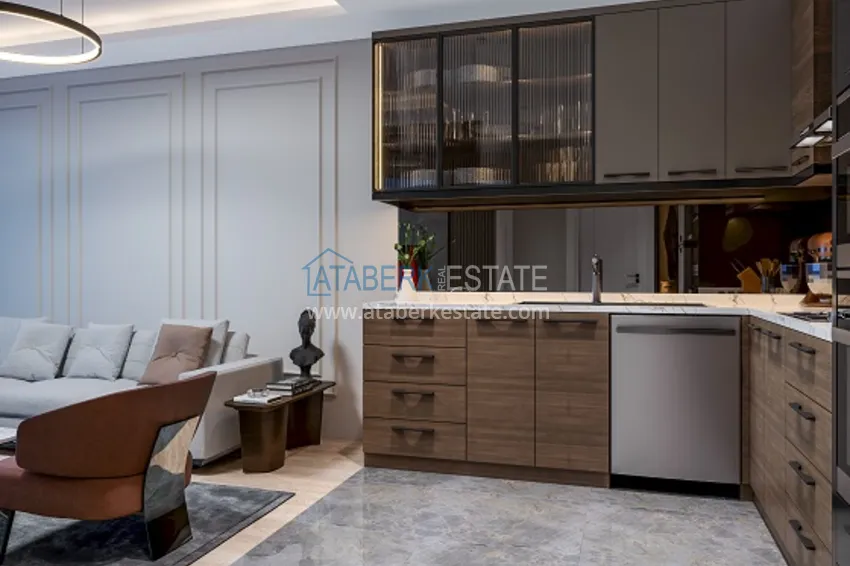 Приобрести Квартира 1+1 от собственника в жилом комплексе с инфраструктурой отельного типа район Томюк – Мерсин 2 