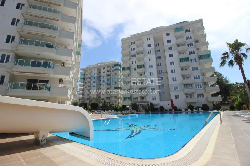 Квартира 2+1 в Алании район Тосмур, меблированная с застекленным балконом. Недвижимость под ВНЖ 11 