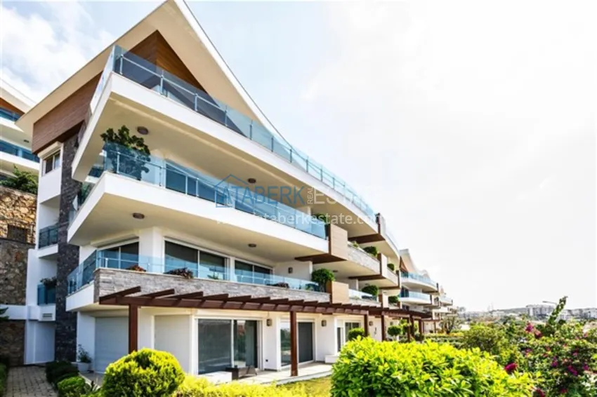 Квартира 1+1 «под ключ» 92 м2 с открытым видом на море в резиденции с концепцией отеля – Конаклы, Алания 13