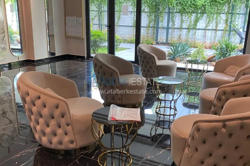 Квартира в центре Алании в новом жилом комплексе - район пляжа Клеопатра 15 