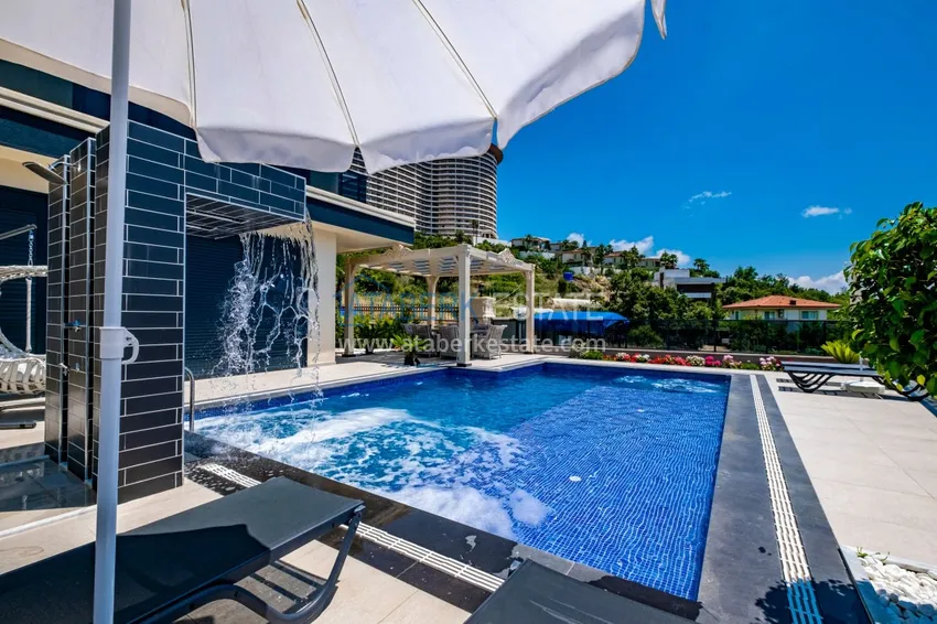 Недвижимость под гражданство! Отдельно стоящая вилла сегмента люкс с потрясающим видом в районе Каргыджак 13