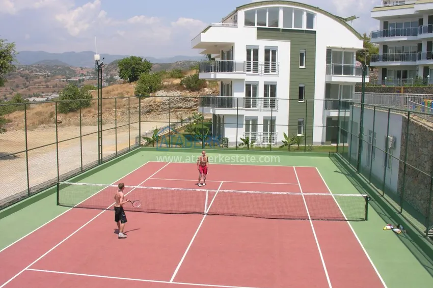 Квартира 2+1 с мебелью и выходом в сад - район Конаклы, Алания 12 