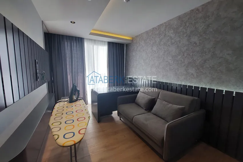 Приобрести Аренда двухуровневой виллы сегмента премиум с частным бассейном в районе Махмутлар 14