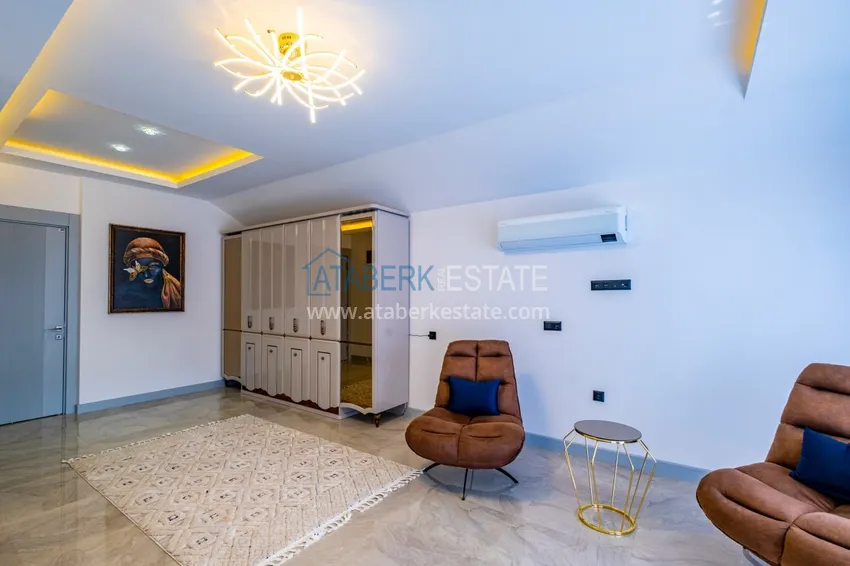 Приобрести Недвижимость под гражданство! Отдельно стоящая вилла сегмента люкс с потрясающим видом в районе Каргыджак 15