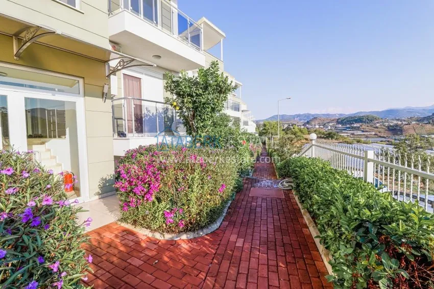 Квартира 2+1 с мебелью и выходом в сад - район Конаклы, Алания 20 