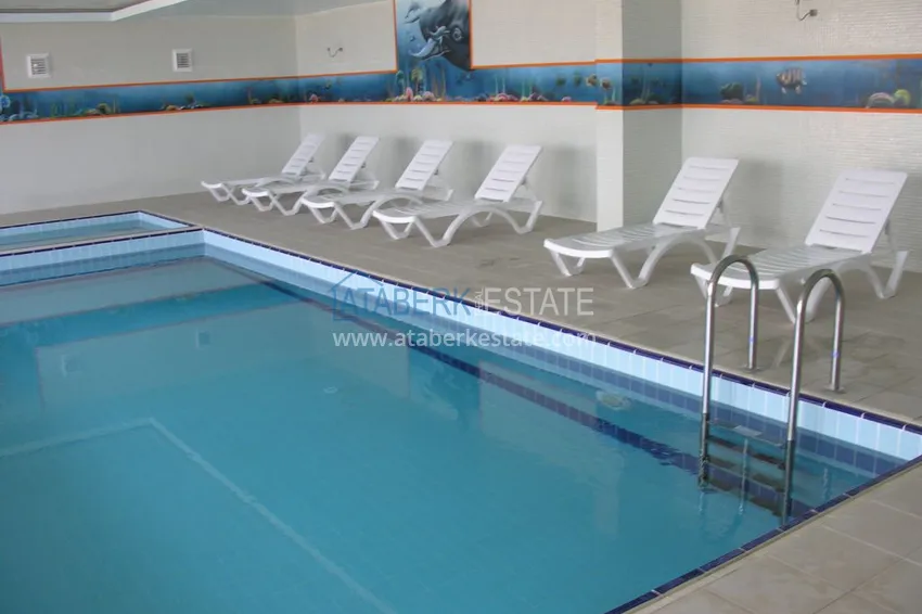 Квартира 2+1 с мебелью и выходом в сад - район Конаклы, Алания 21 