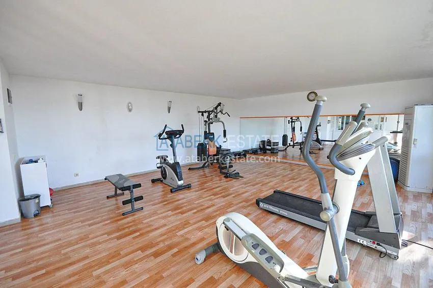 Квартира 2+1 с мебелью и выходом в сад - район Конаклы, Алания 23 