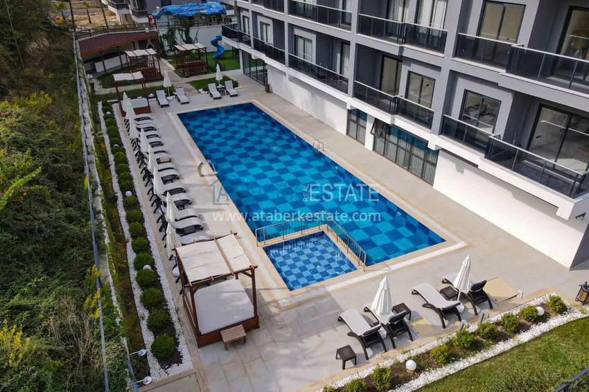 Квартира 1+1 с чистовой отделкой в новостройке, район Авсаллар – Алания 5