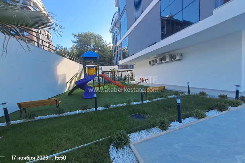 Квартира 1+1 с чистовой отделкой в новостройке, район Авсаллар – Алания 8
