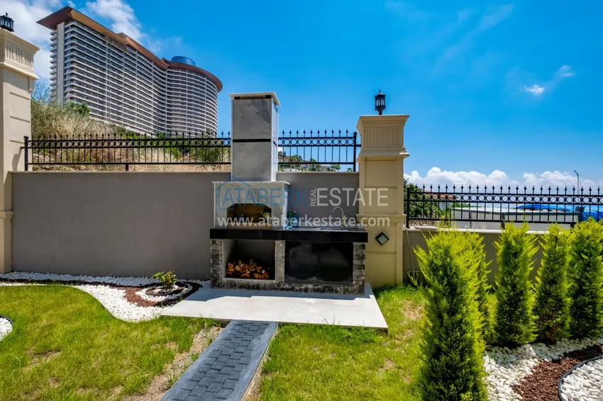 Недвижимость под гражданство! Отдельно стоящая вилла сегмента люкс с потрясающим видом в районе Каргыджак 20