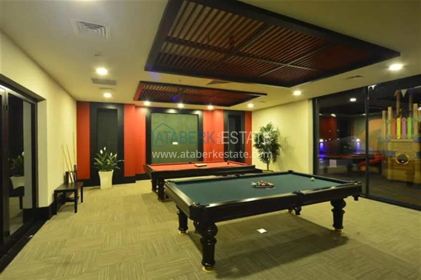 Квартира 1+1 «под ключ» 92 м2 с открытым видом на море в резиденции с концепцией отеля – Конаклы, Алания 25